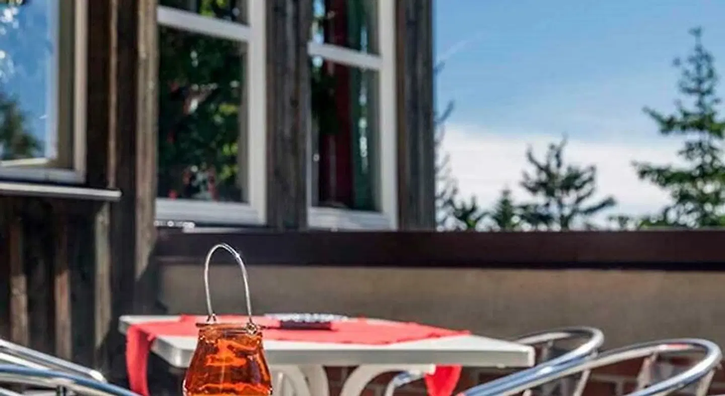 Naturbaude Eschenhof Terrasse