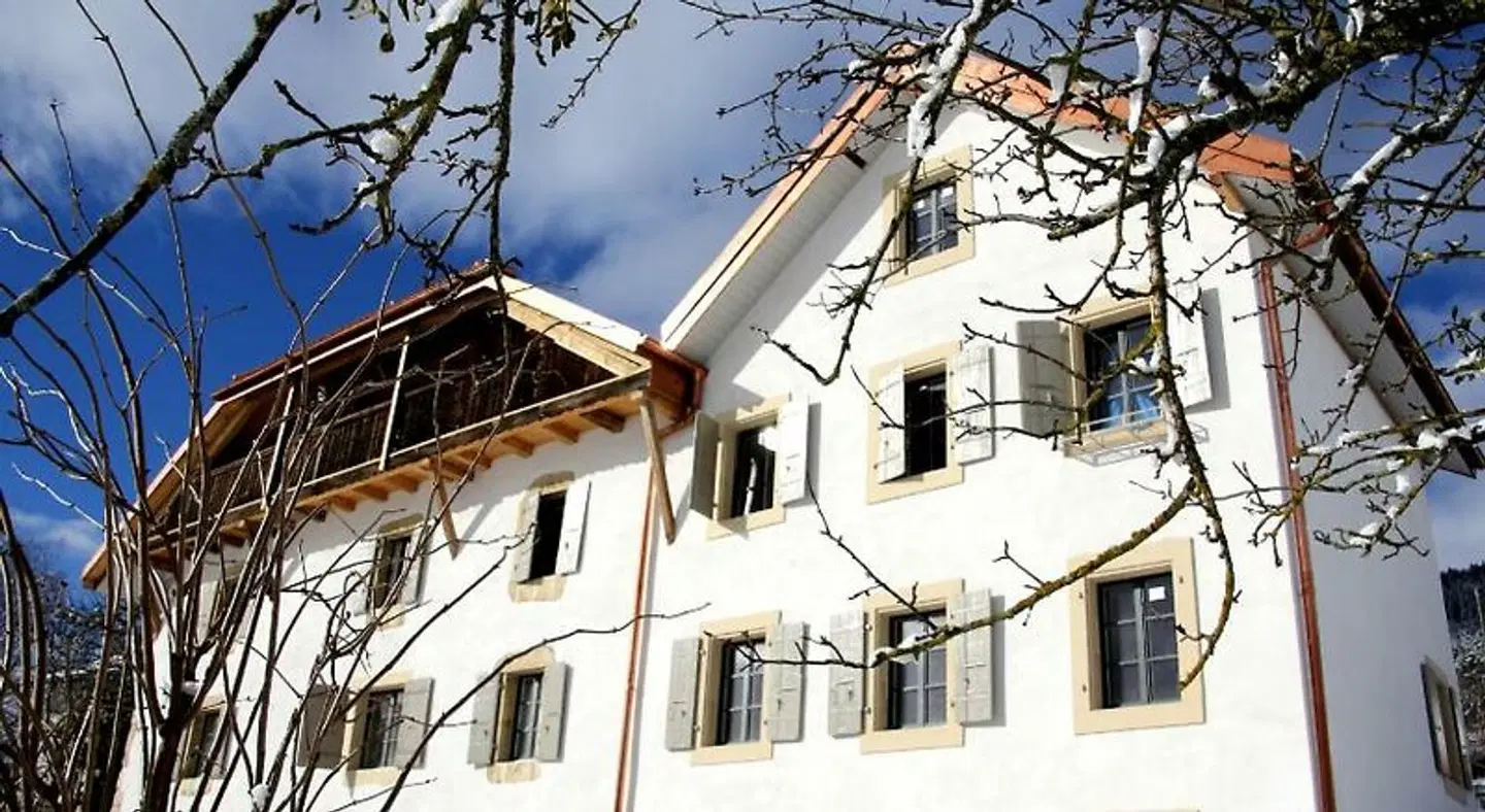 La Ferme de la Praz B&B EXTERIOR