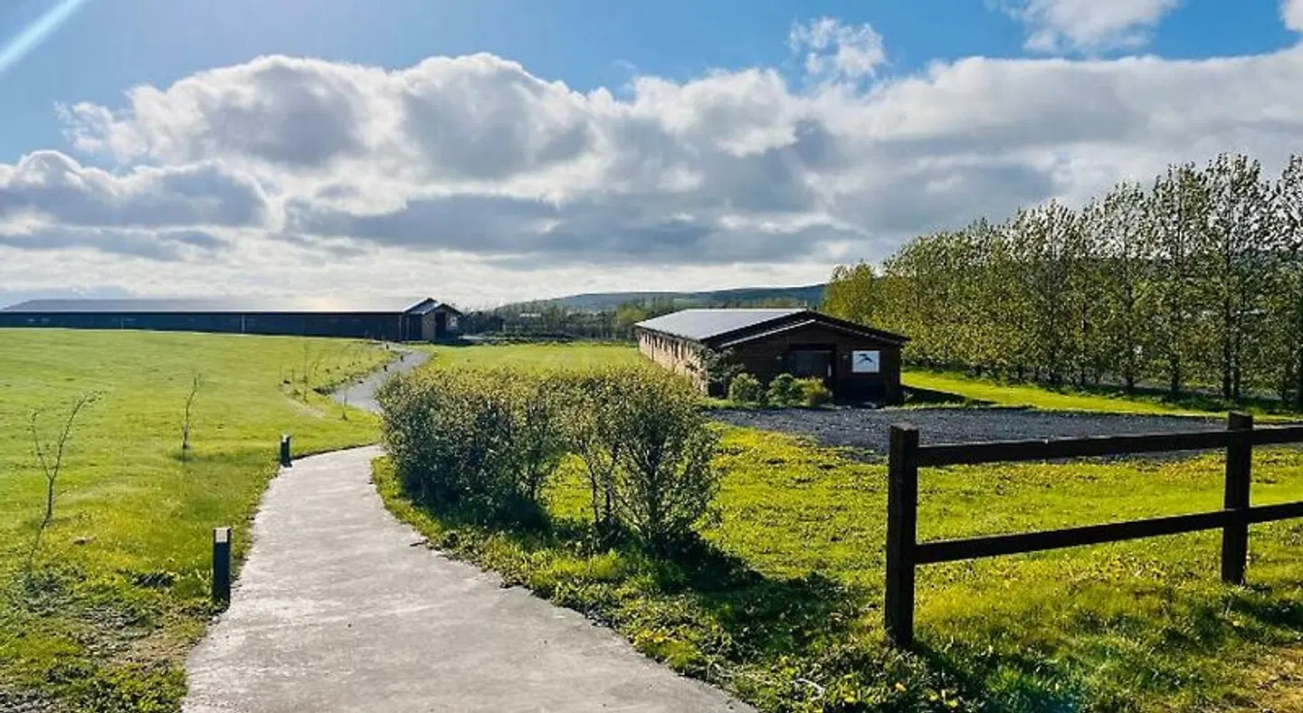 Hótel Eyjafjallajökull Garten