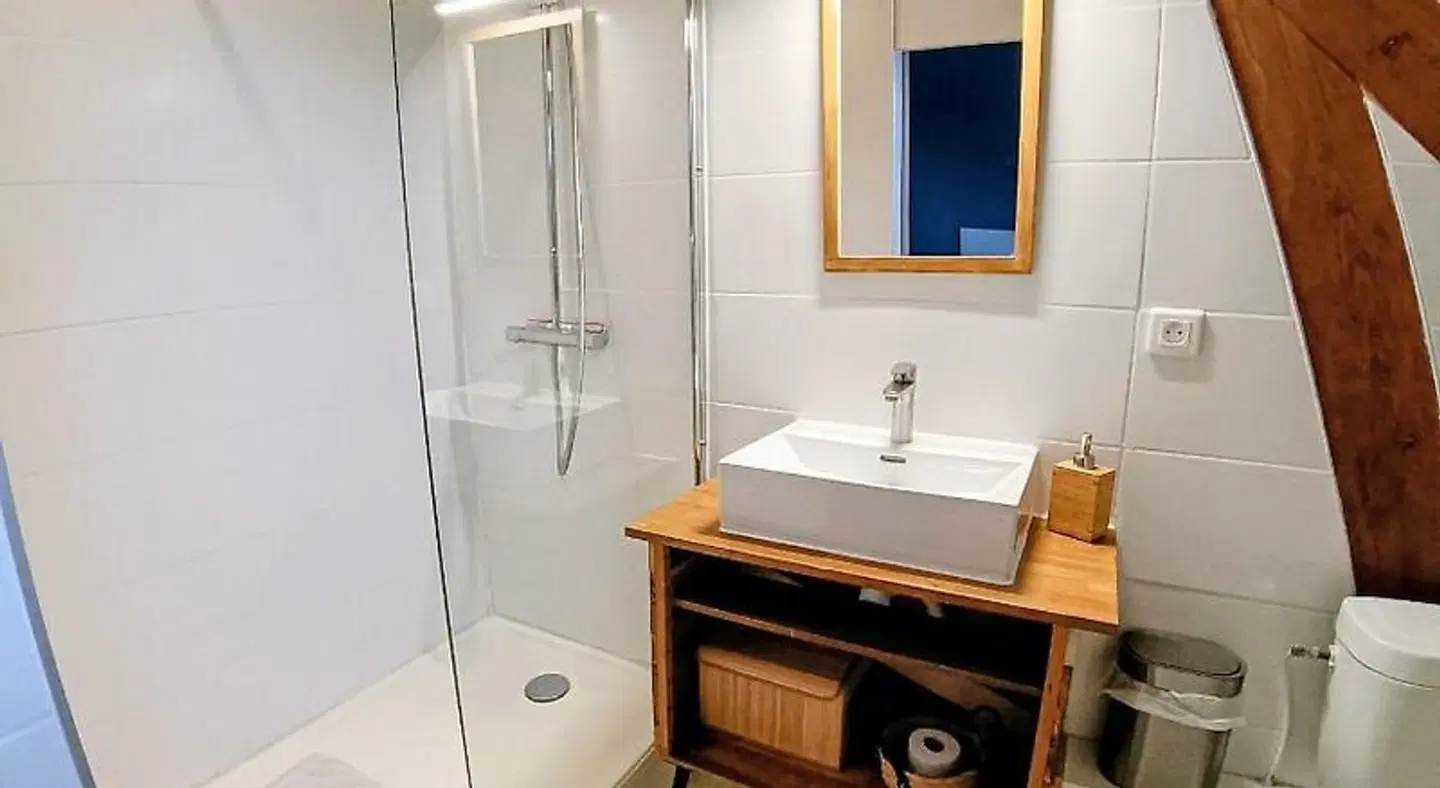 La Clé des Champs B&B Badezimmer