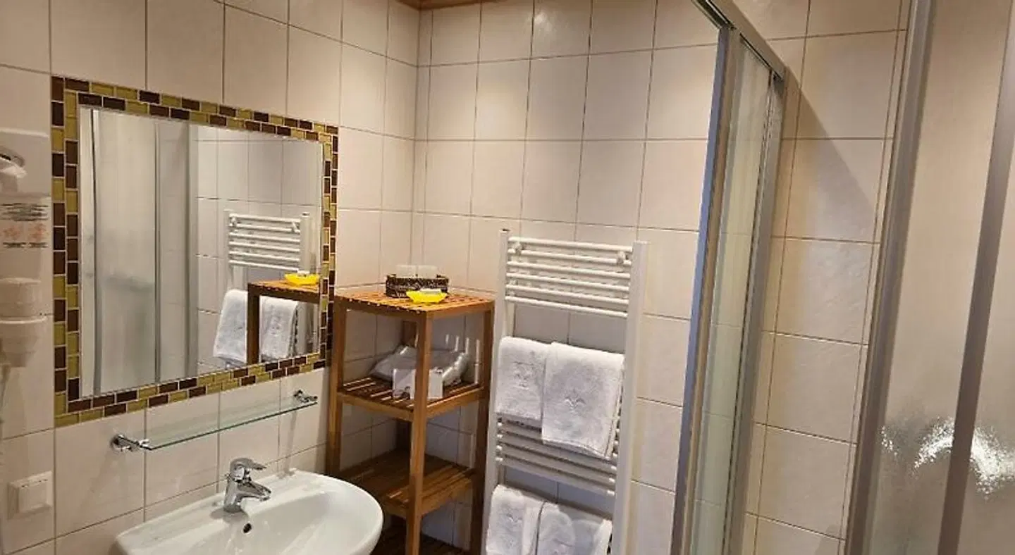 Hotel Garni Landhaus Trenkenbach Badezimmer
