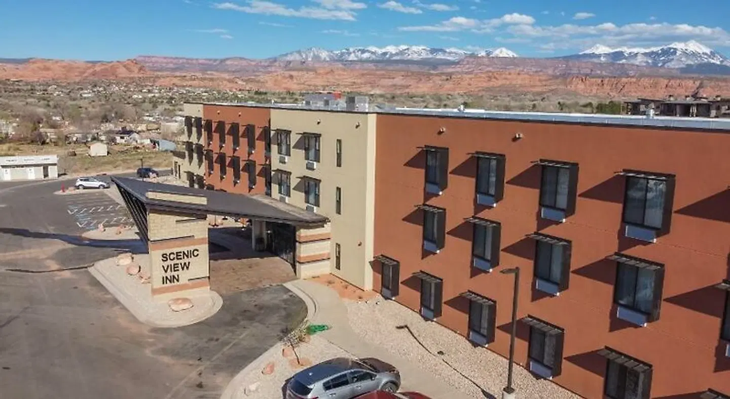Scenic View Inn & Suites Moab Terrasse
