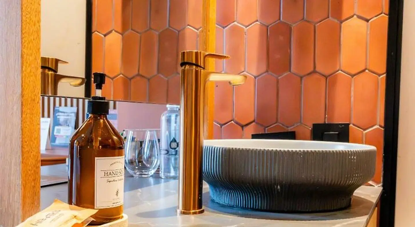 Heiss Hotel Badezimmer