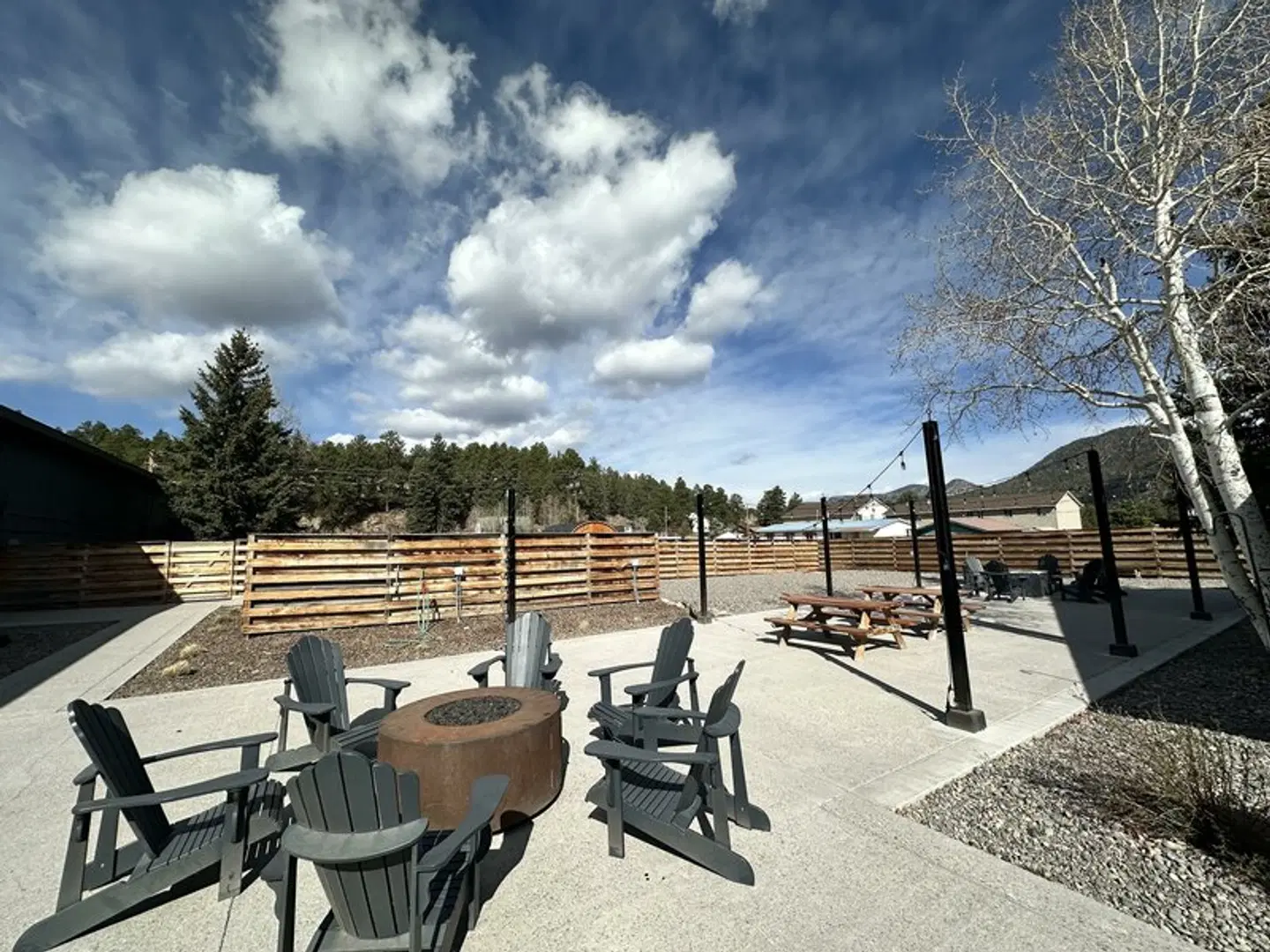 Wolf Creek Ski Lodge Terrasse