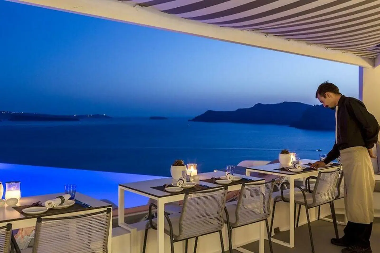 Villaki Oia Terrasse
