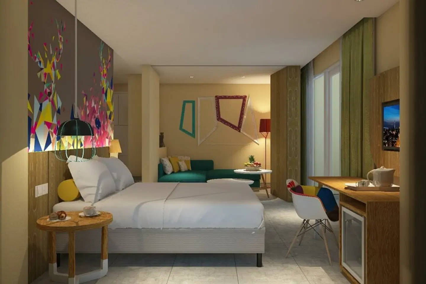 The Three Corners Hotel Art ROOM_EXAMPLE