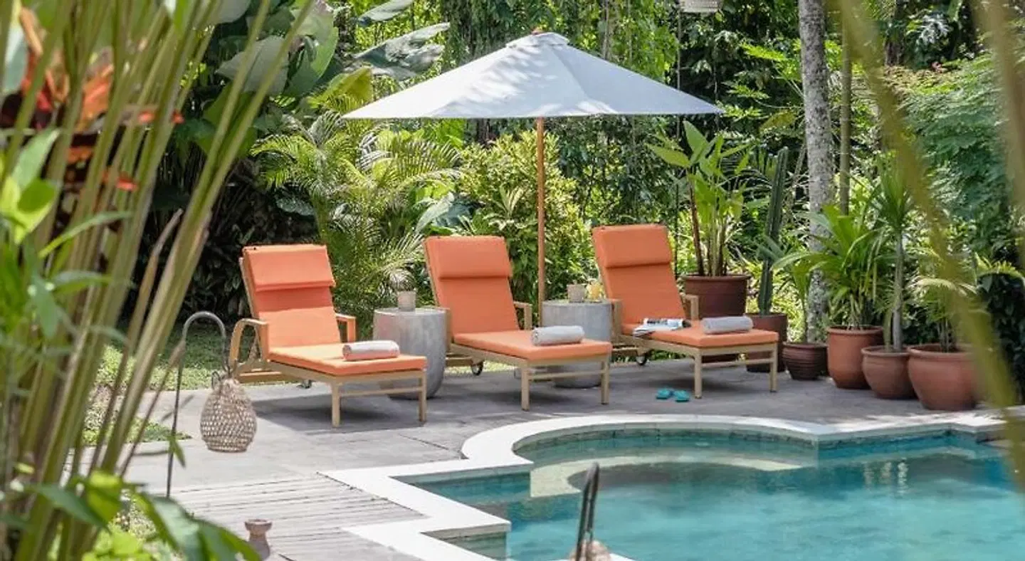 The White Villas Ubud Garten