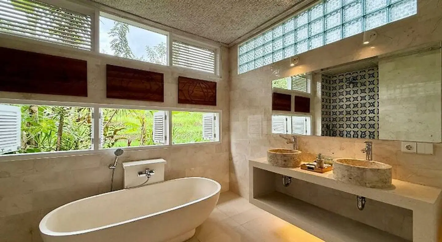 Sawah Indah Villa Badezimmer