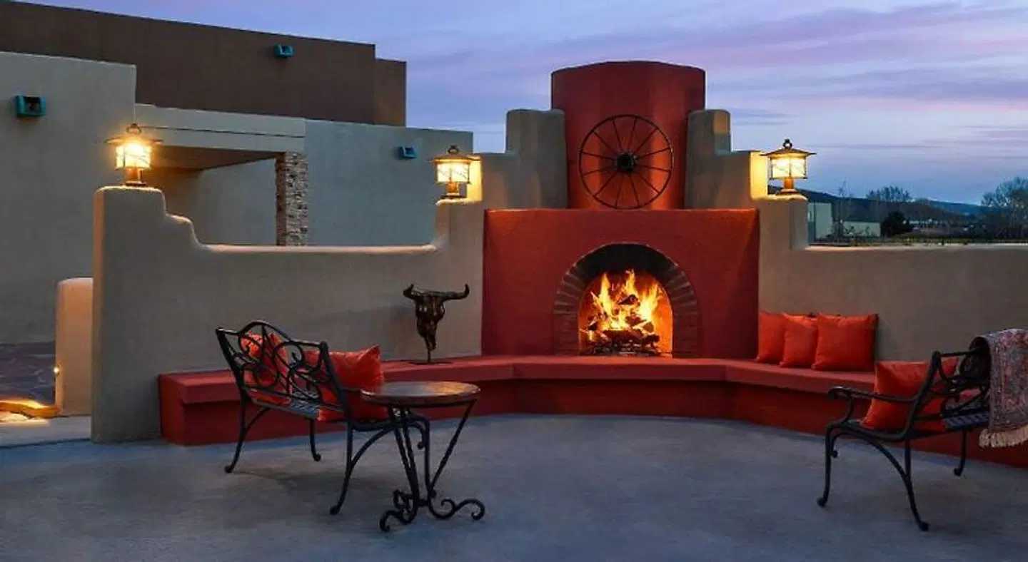 Don Fernando De Taos Terrasse