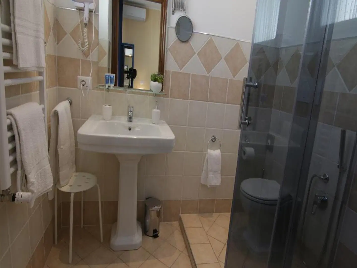 B&B La Perla di Roma Badezimmer
