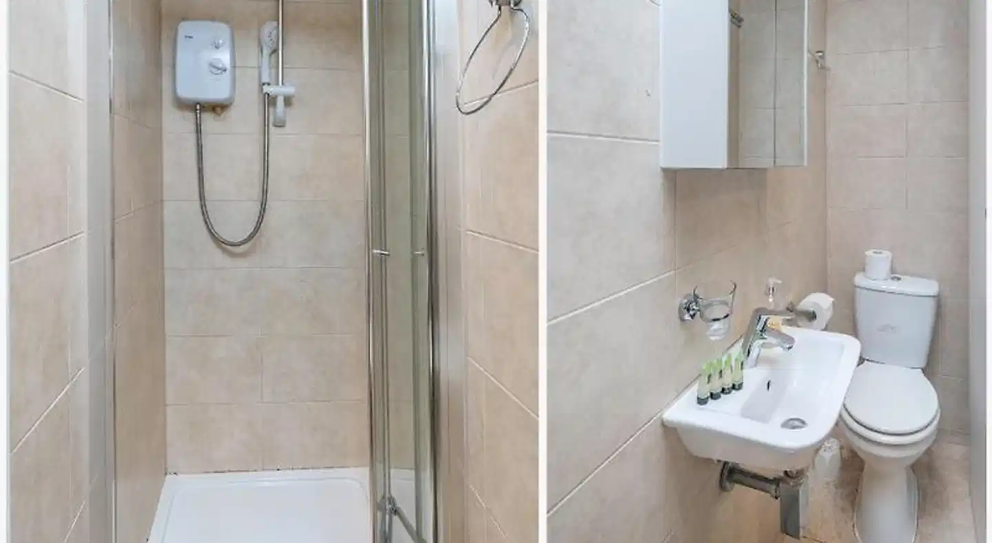 Ebury House Hotel Badezimmer