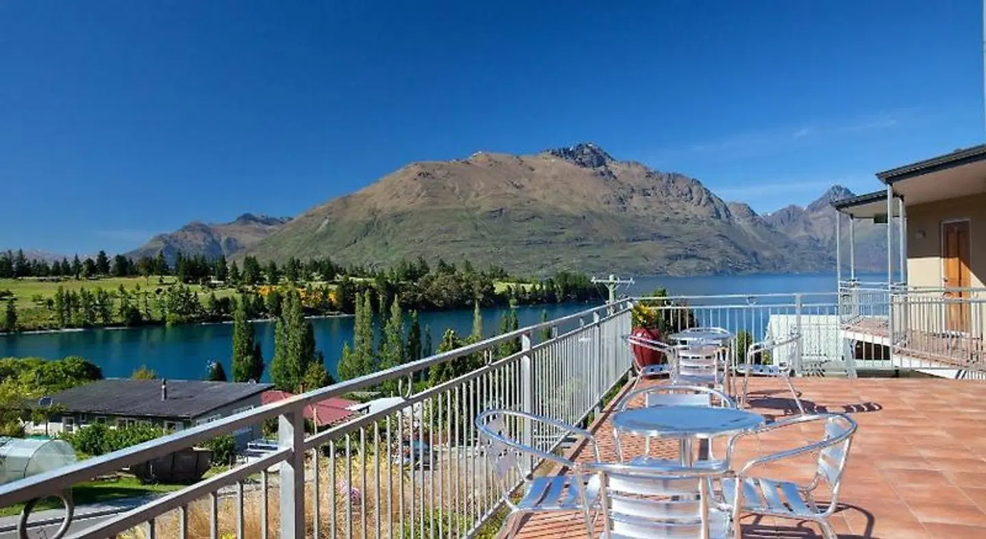 Alexis Motel & Apartments Terrasse