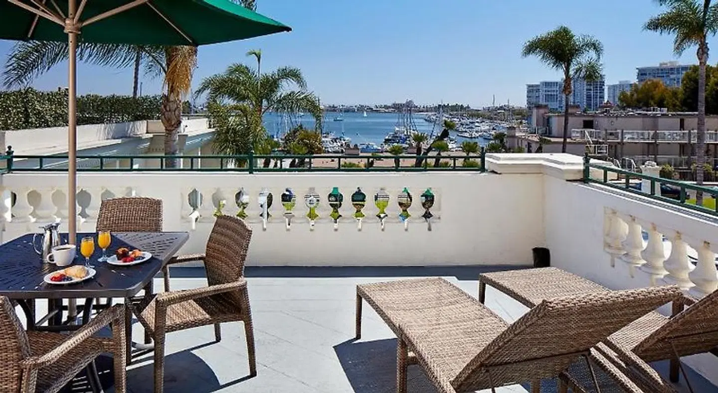 Glorietta Bay Inn Coronado Island Terrasse