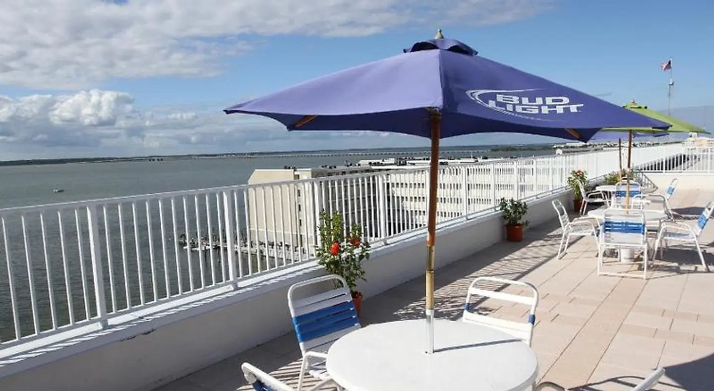 Princess Bayside Beach Hotel Terrasse