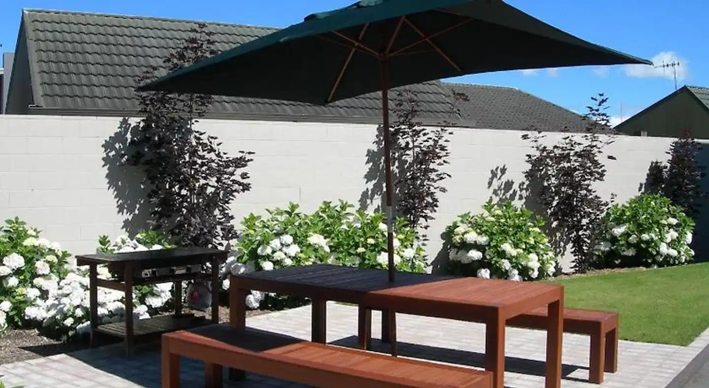 Alpine Lake Motor Lodge Terrasse