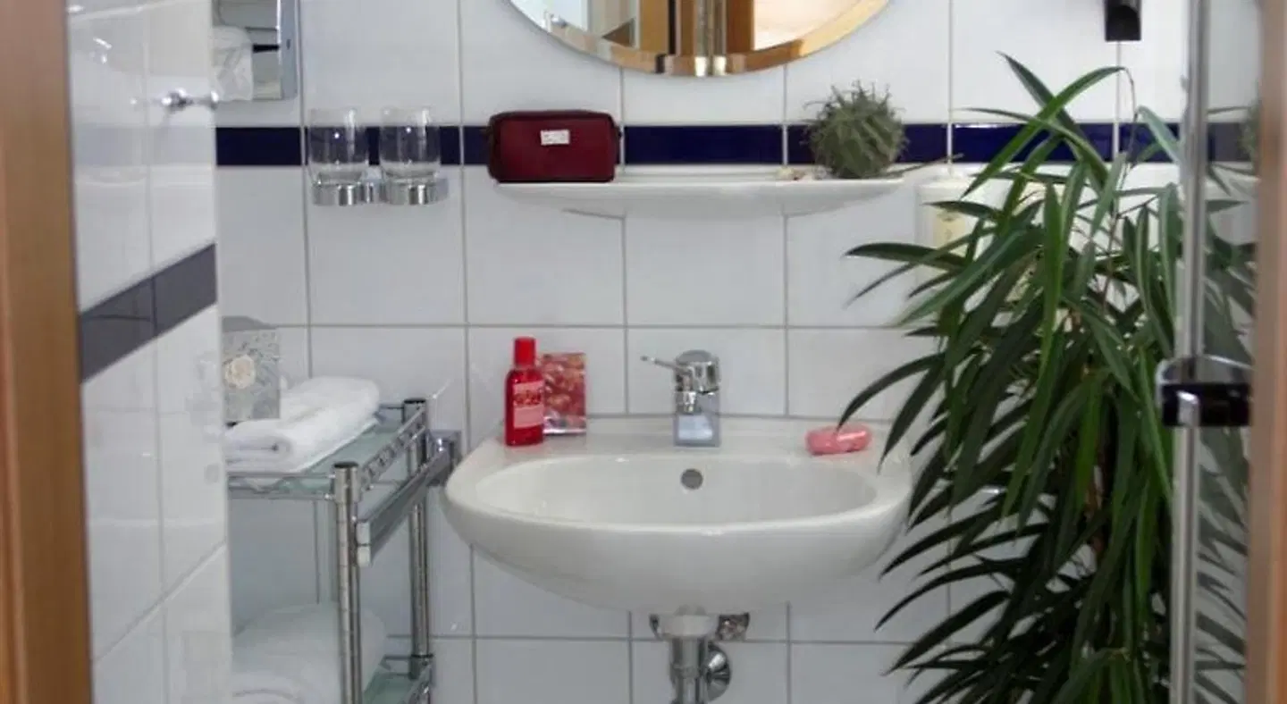 Appartement-Pension Zum Zacherl Badezimmer