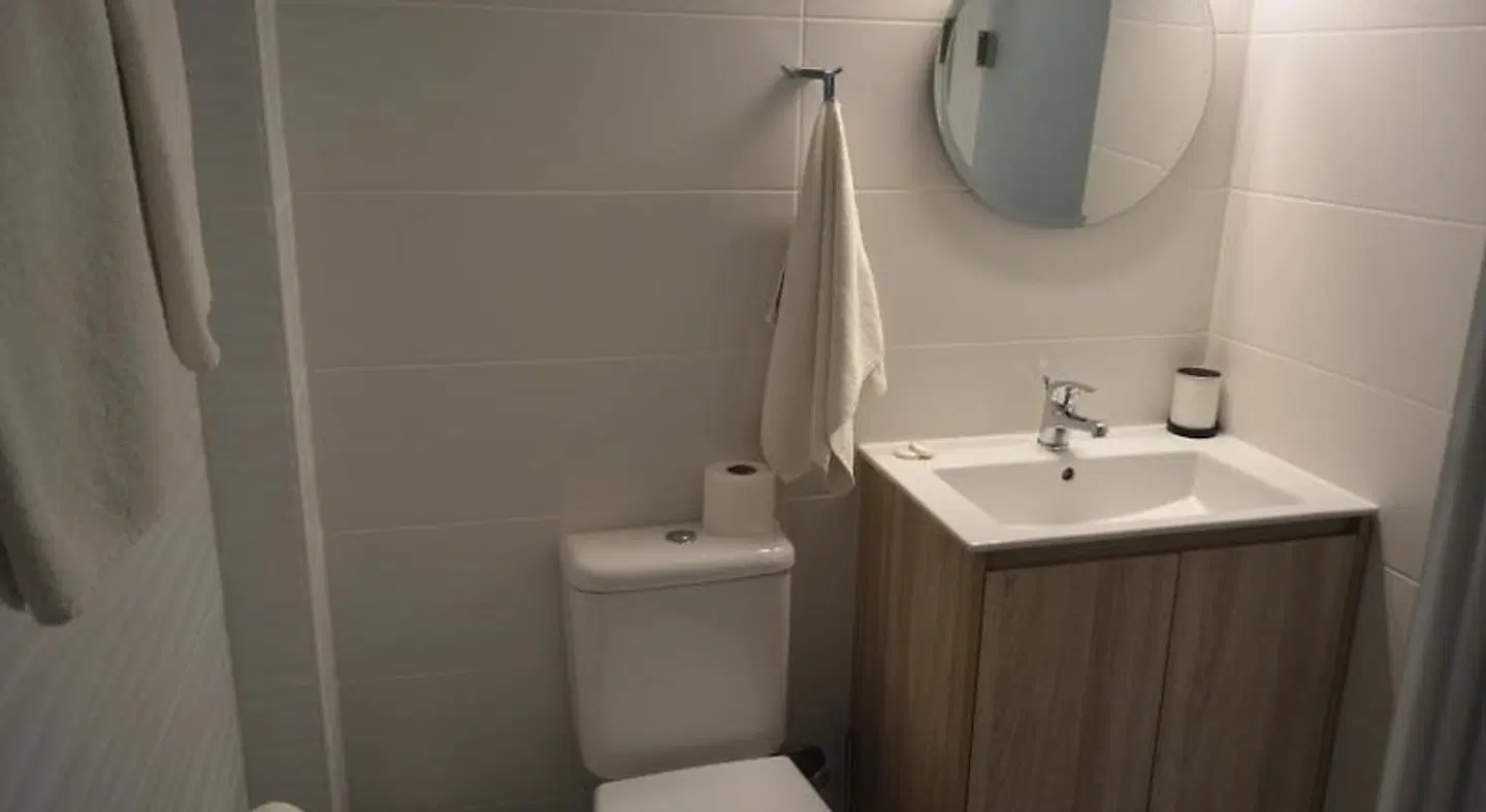 Les Palmiers Sunorama Beach Apartments Badezimmer
