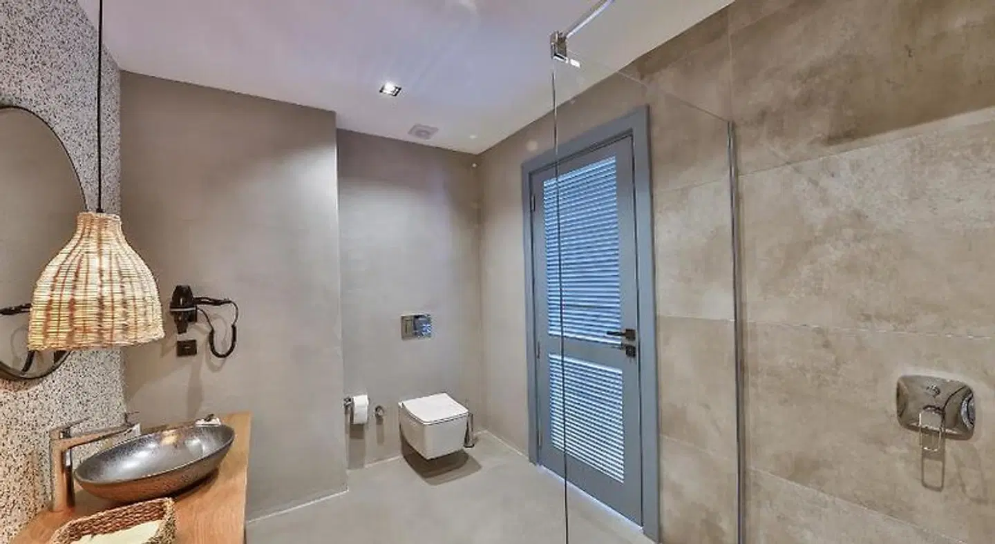 Carruba Boutique Hotel Badezimmer