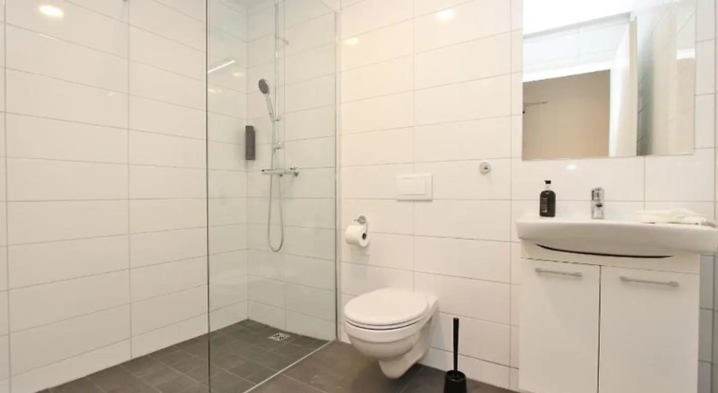 Lava Apartments & Rooms Badezimmer