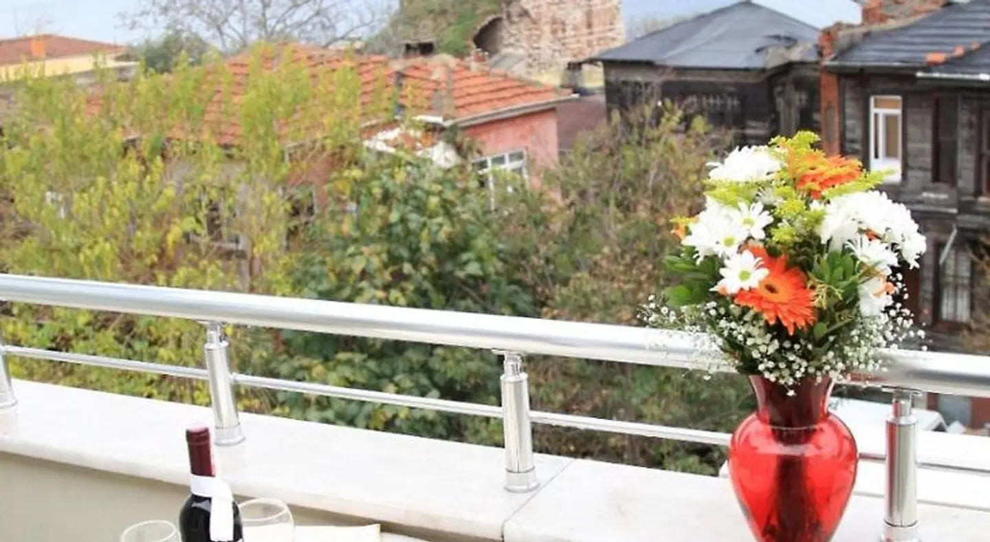 Aycan Sultan Apart Hotel Terrasse