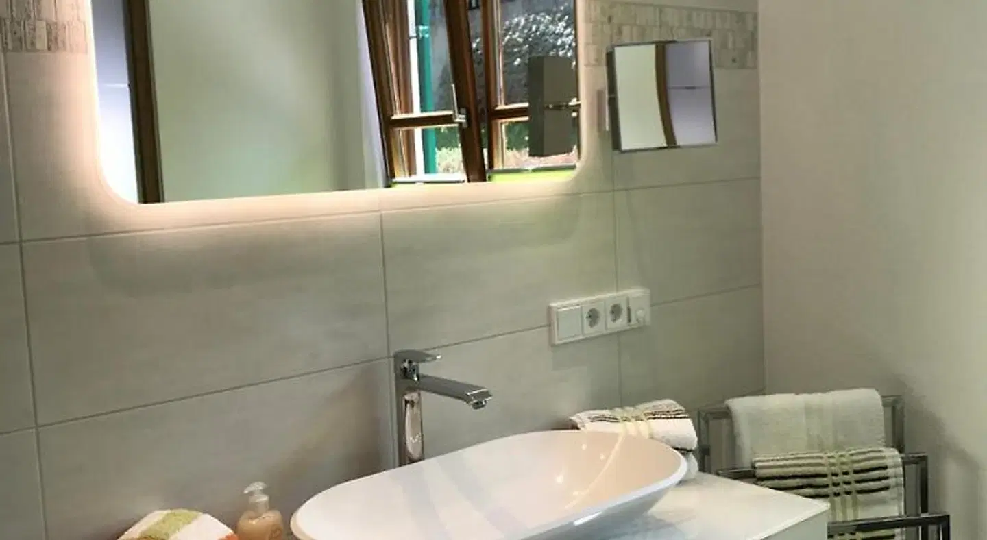 Hotel am Wiesenhang Badezimmer