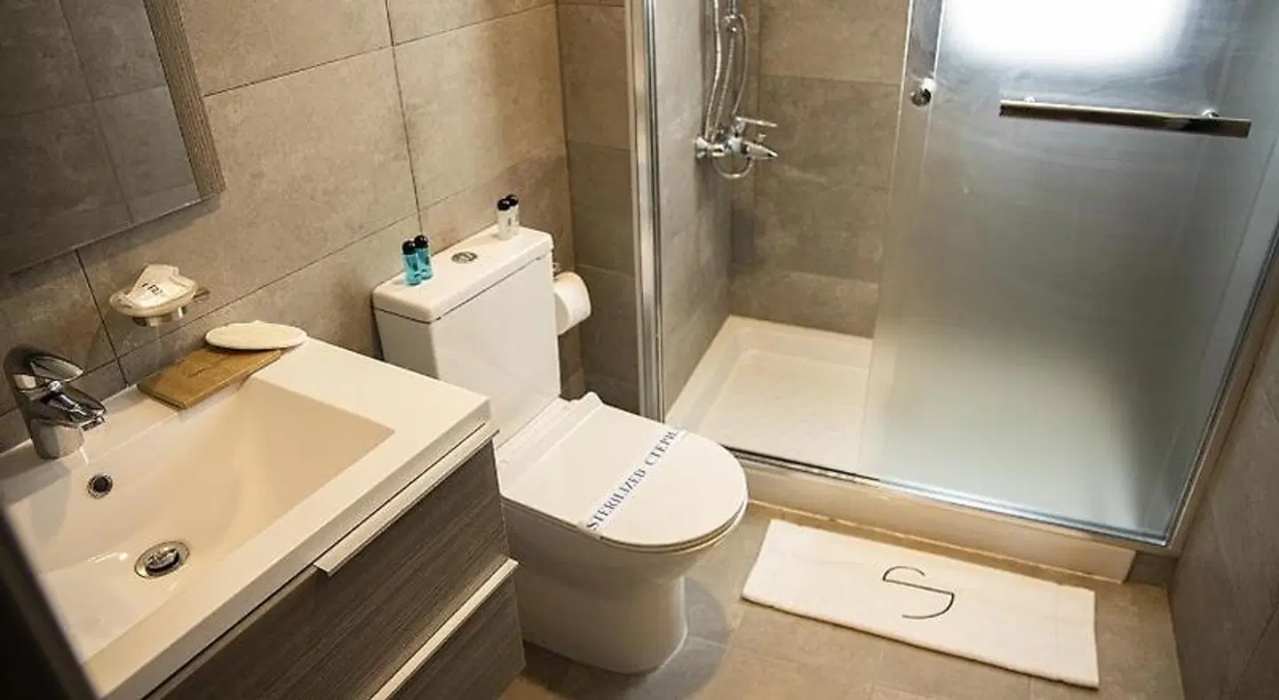 Jimmy's Suites Badezimmer