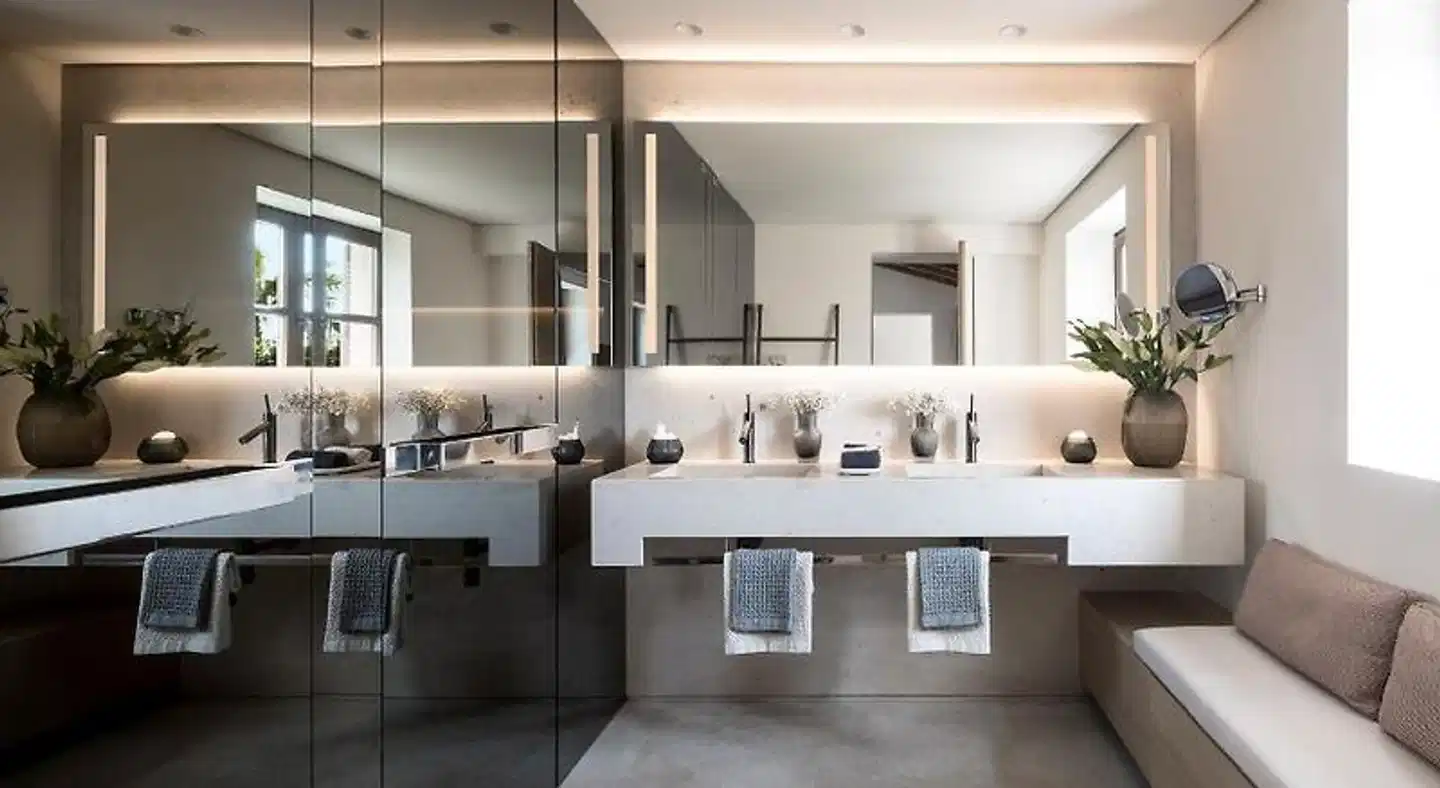 Castell Son Claret Badezimmer