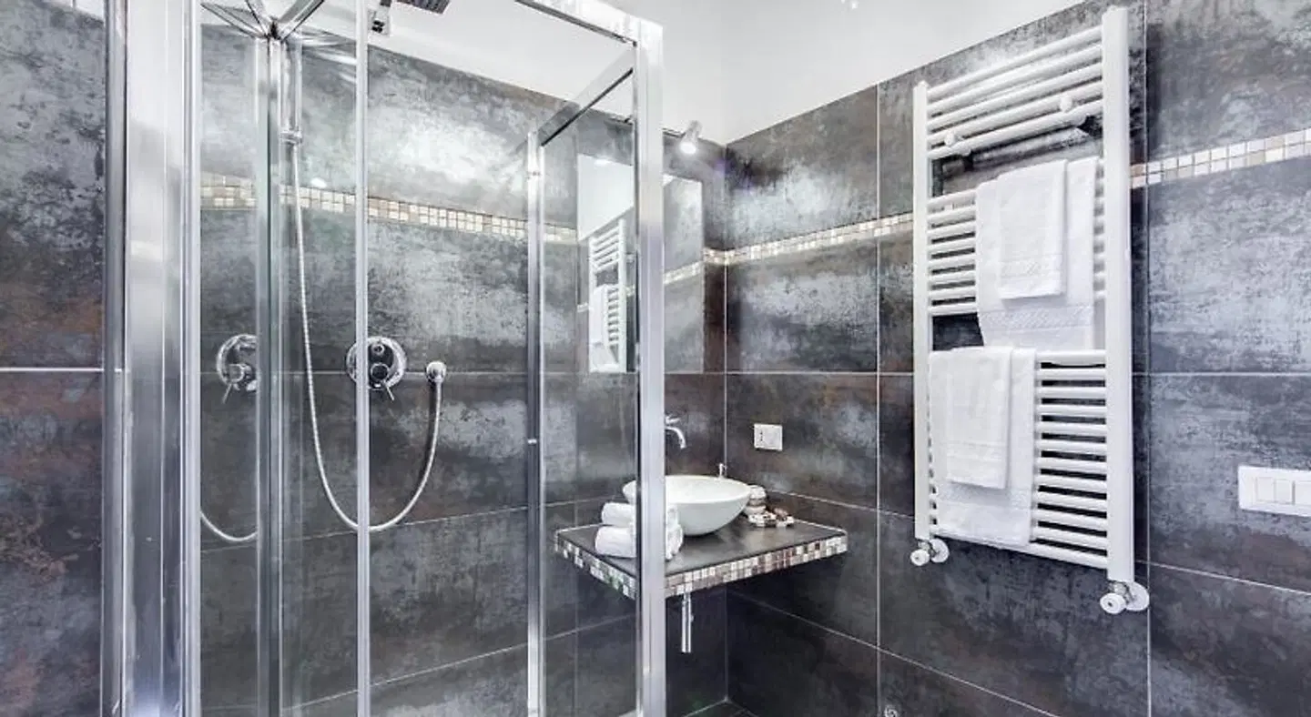 B&B Colosseo Panoramic Rooms Badezimmer