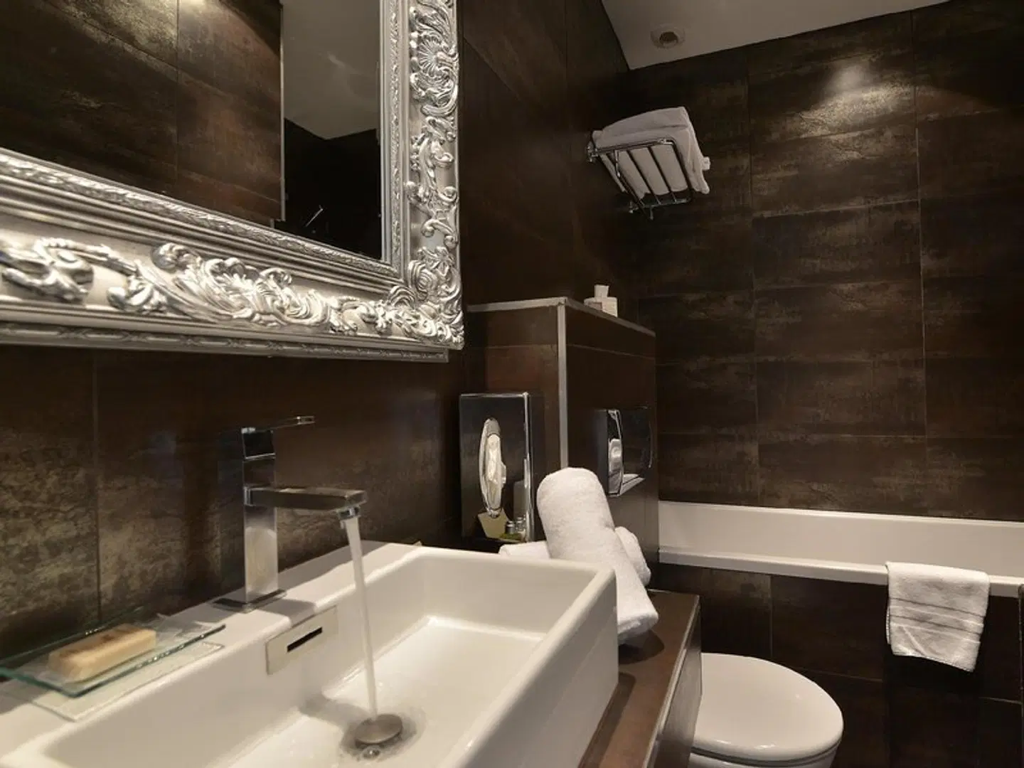 Hotel la Villa Cap d'Antibes Badezimmer