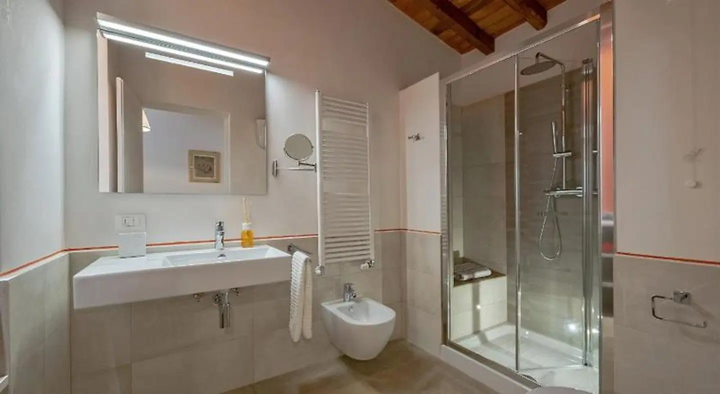 Drom Florence Rooms & Apartments Badezimmer