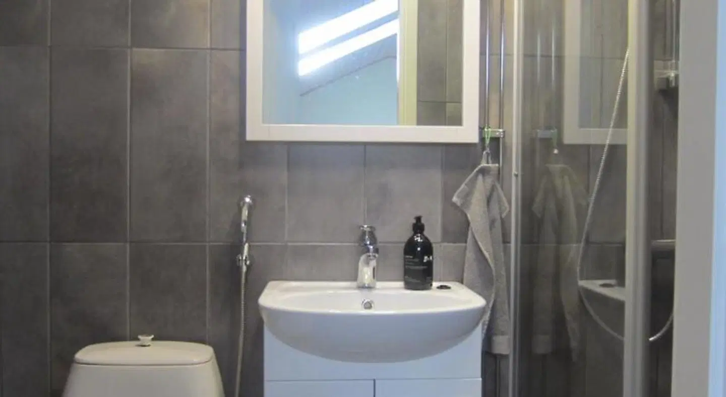 Kuukkarin Kortteeri Badezimmer