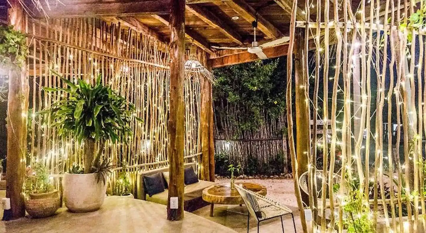 Mamasan Treehouses & Cabins Terrasse