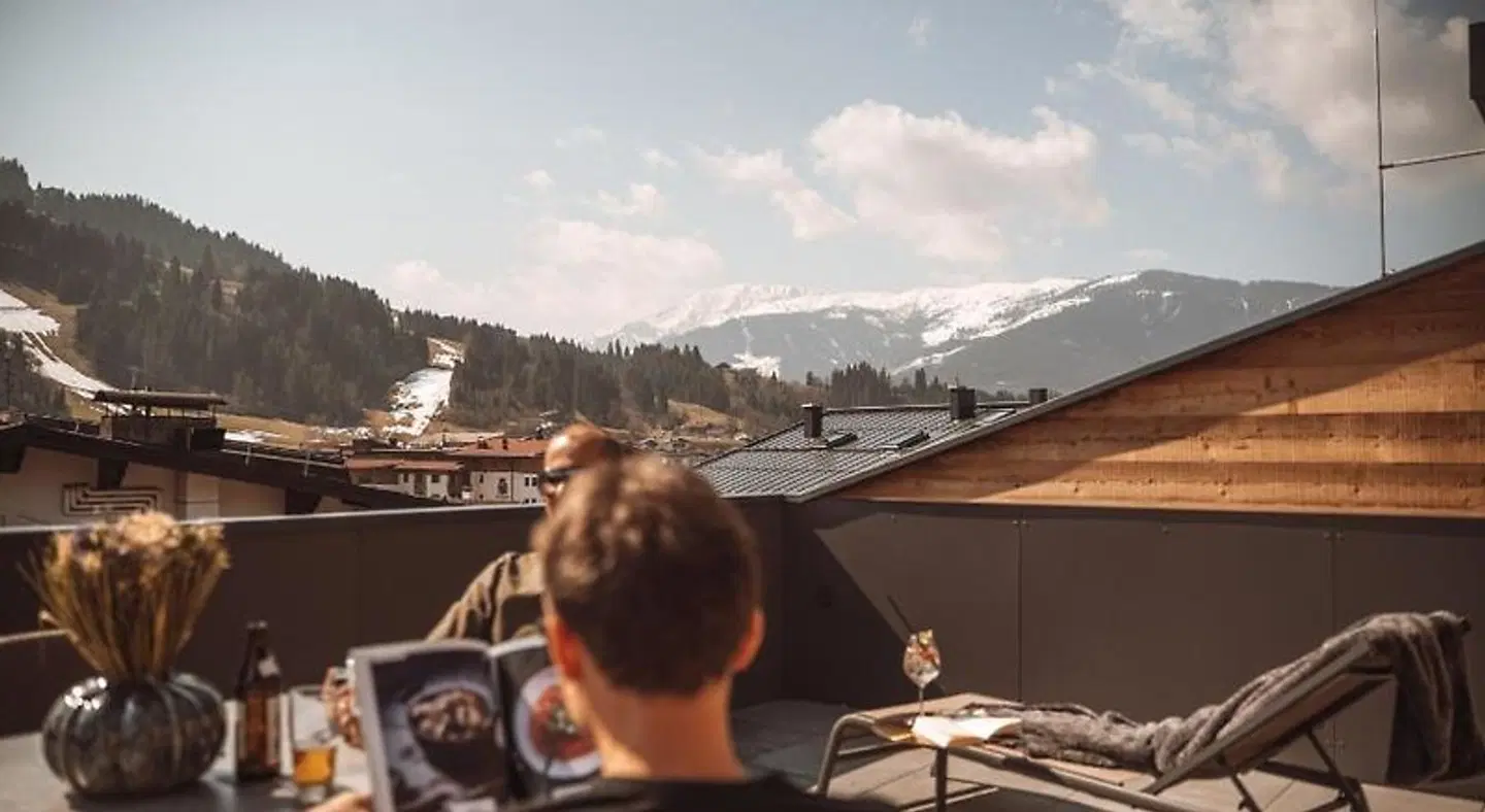 Mountain View Apartments Terrasse