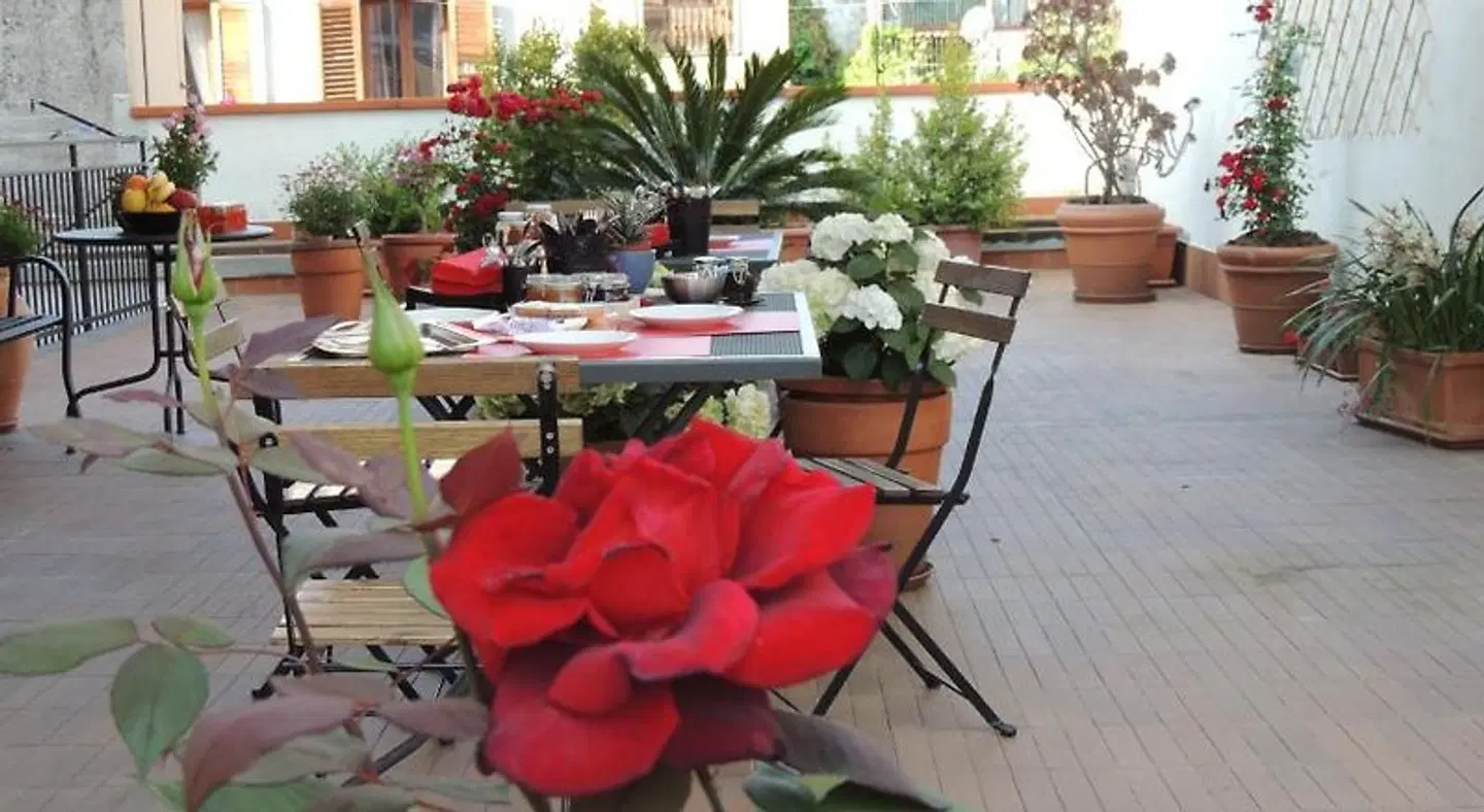 B&B il rosso e il nero Terrasse
