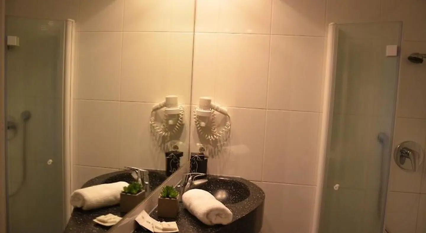 Hotel Alhartinger Hof Badezimmer