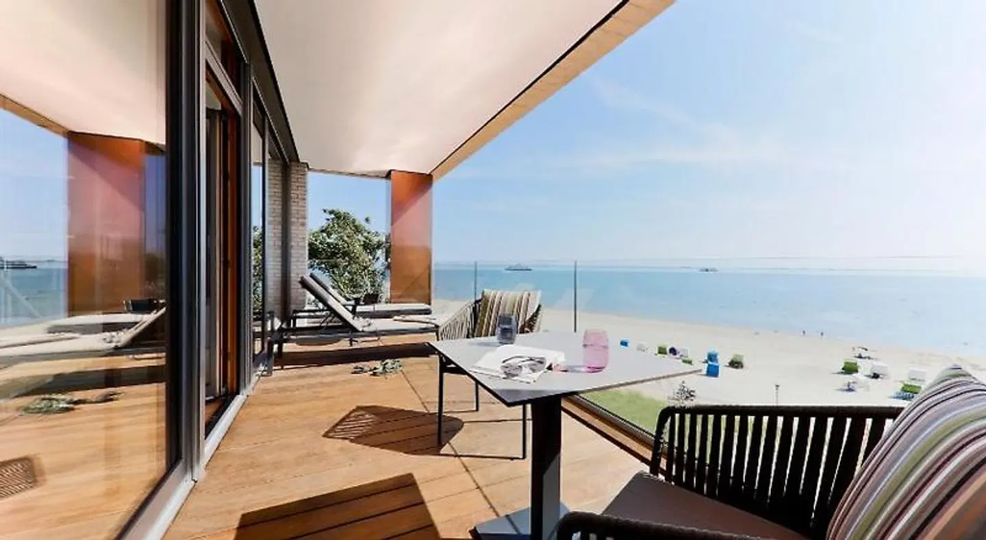 Upstalsboom Wyk auf Föhr Terrasse