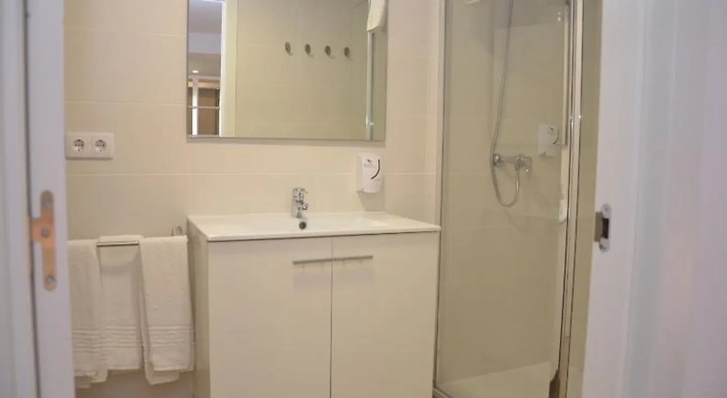 City Suites Abastos Badezimmer