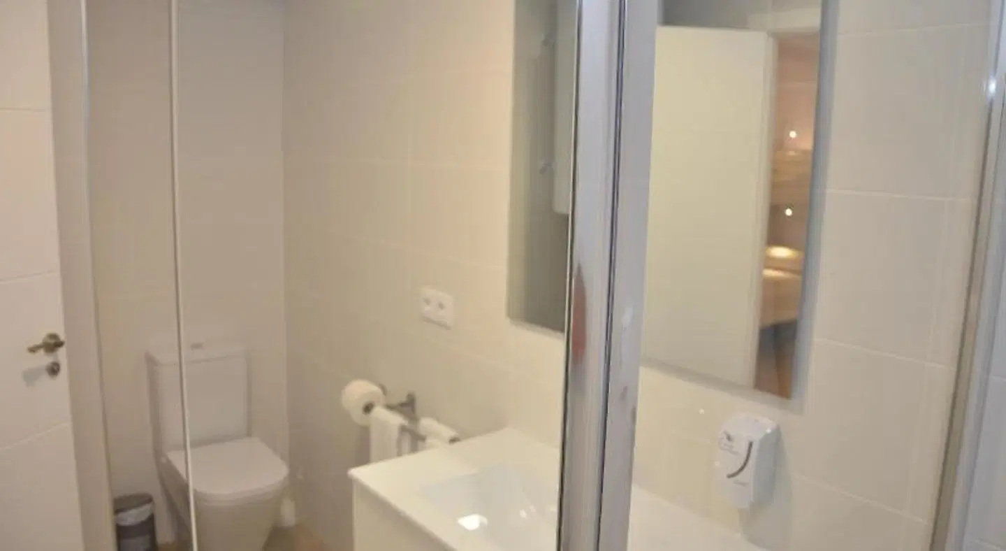 City Suites Abastos Badezimmer