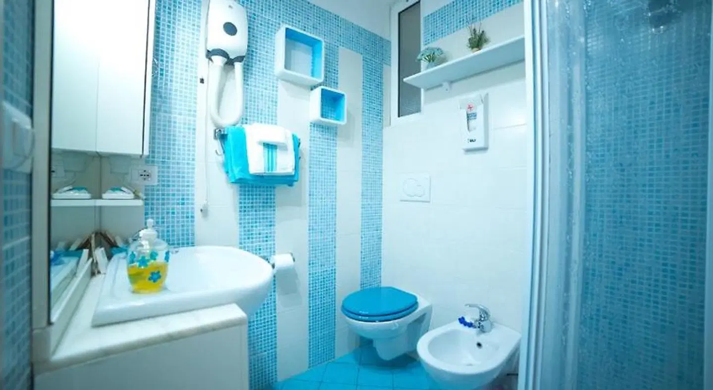 Green Line Badezimmer