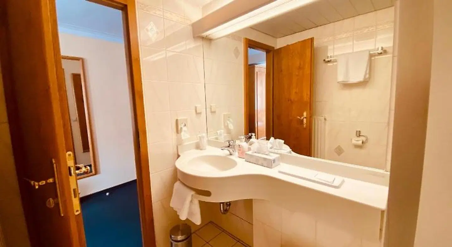 Stadthotel Waldhorn Badezimmer