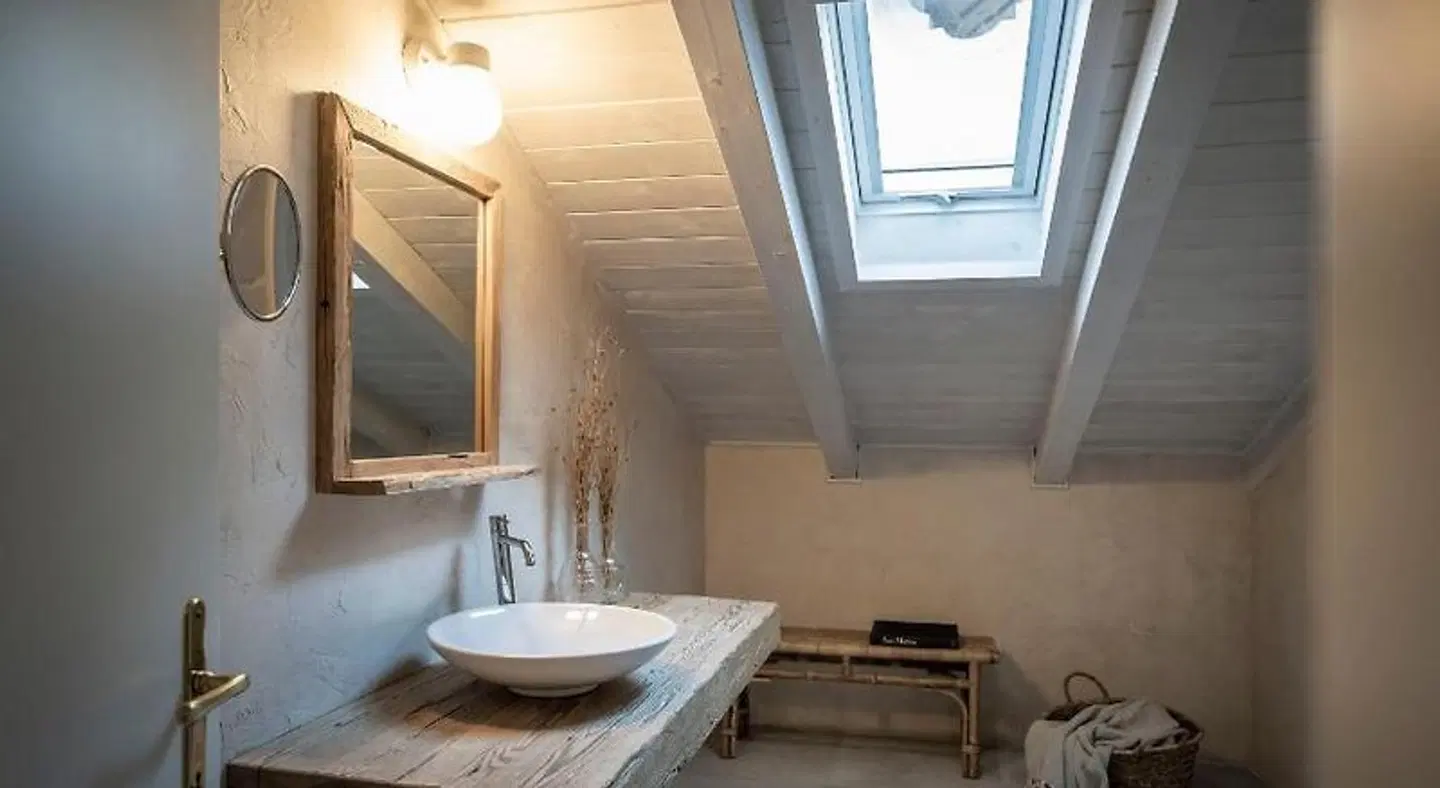 Bogen bistro & apartments Badezimmer