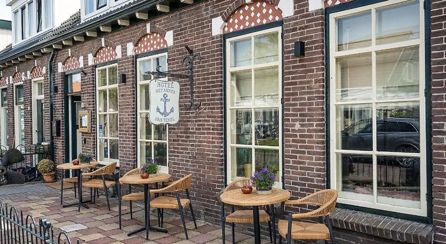 Hotel het Anker van Texel Terrasse