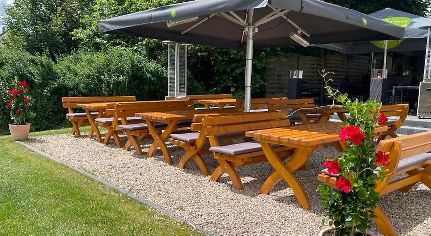 Hotel Steuer Terrasse