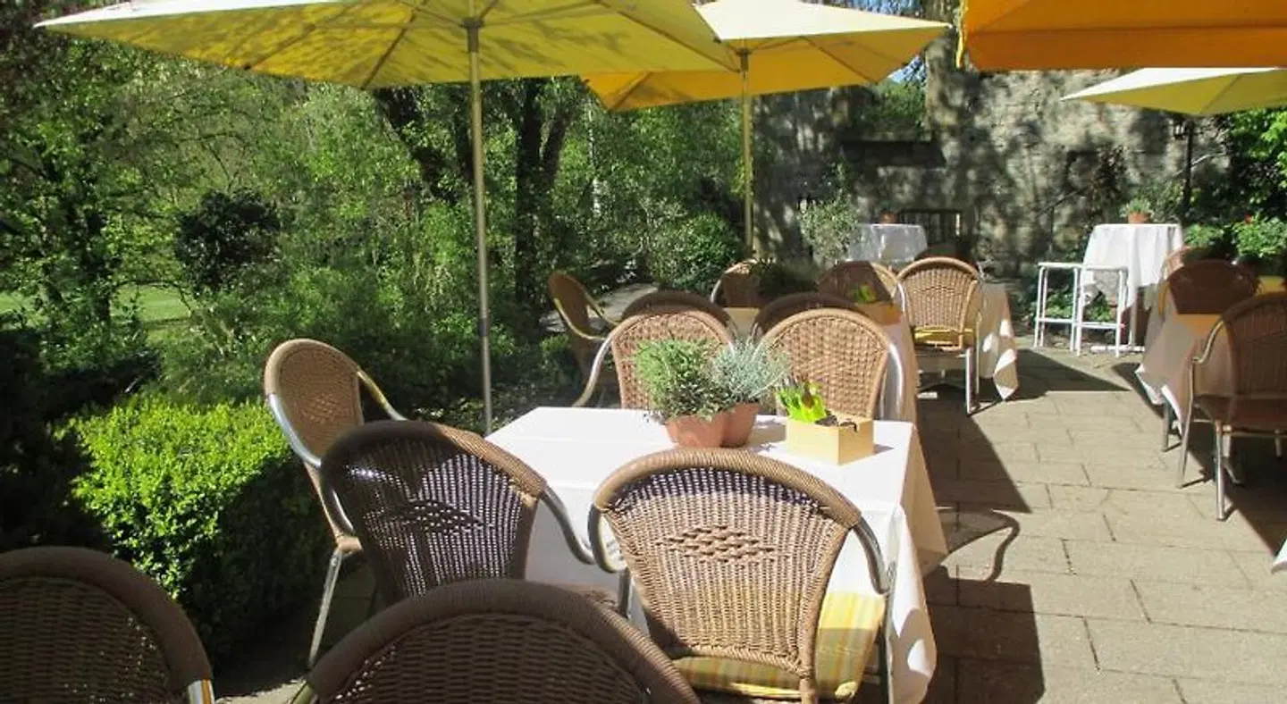 Schloß-Hotel Ingelfingen Terrasse