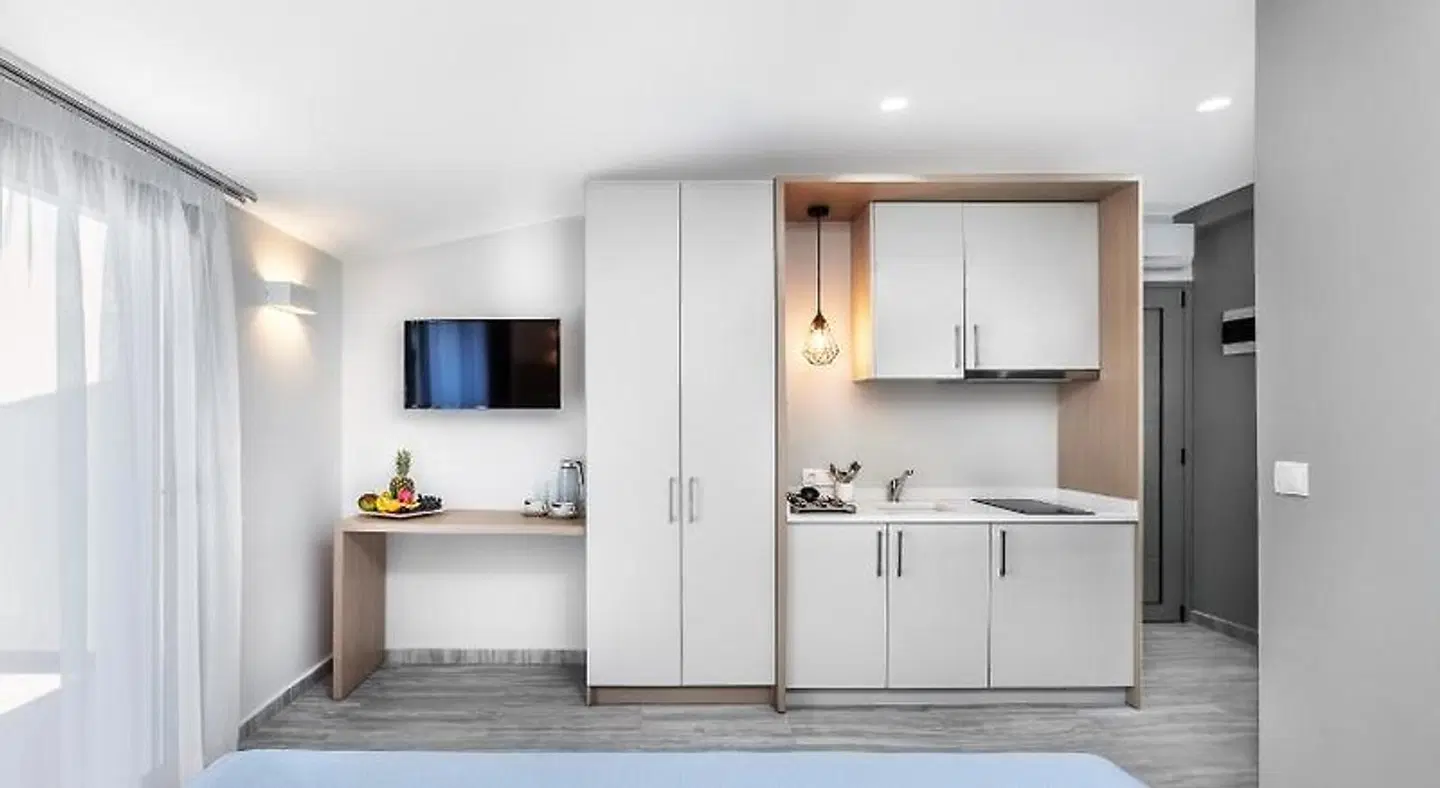 Nymphes Deluxe Accommodation Badezimmer