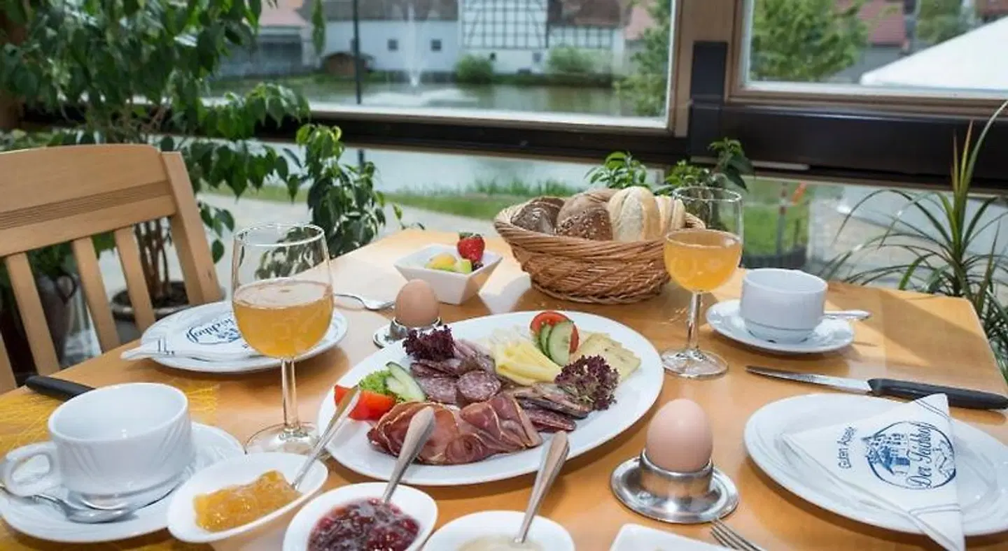 Der Teichhof Terrasse