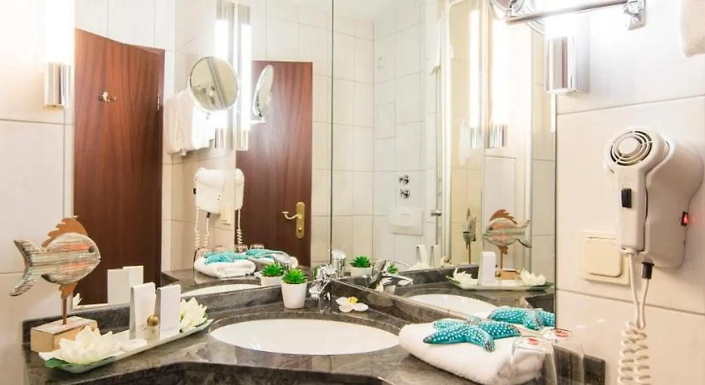Hotel Touric Badezimmer
