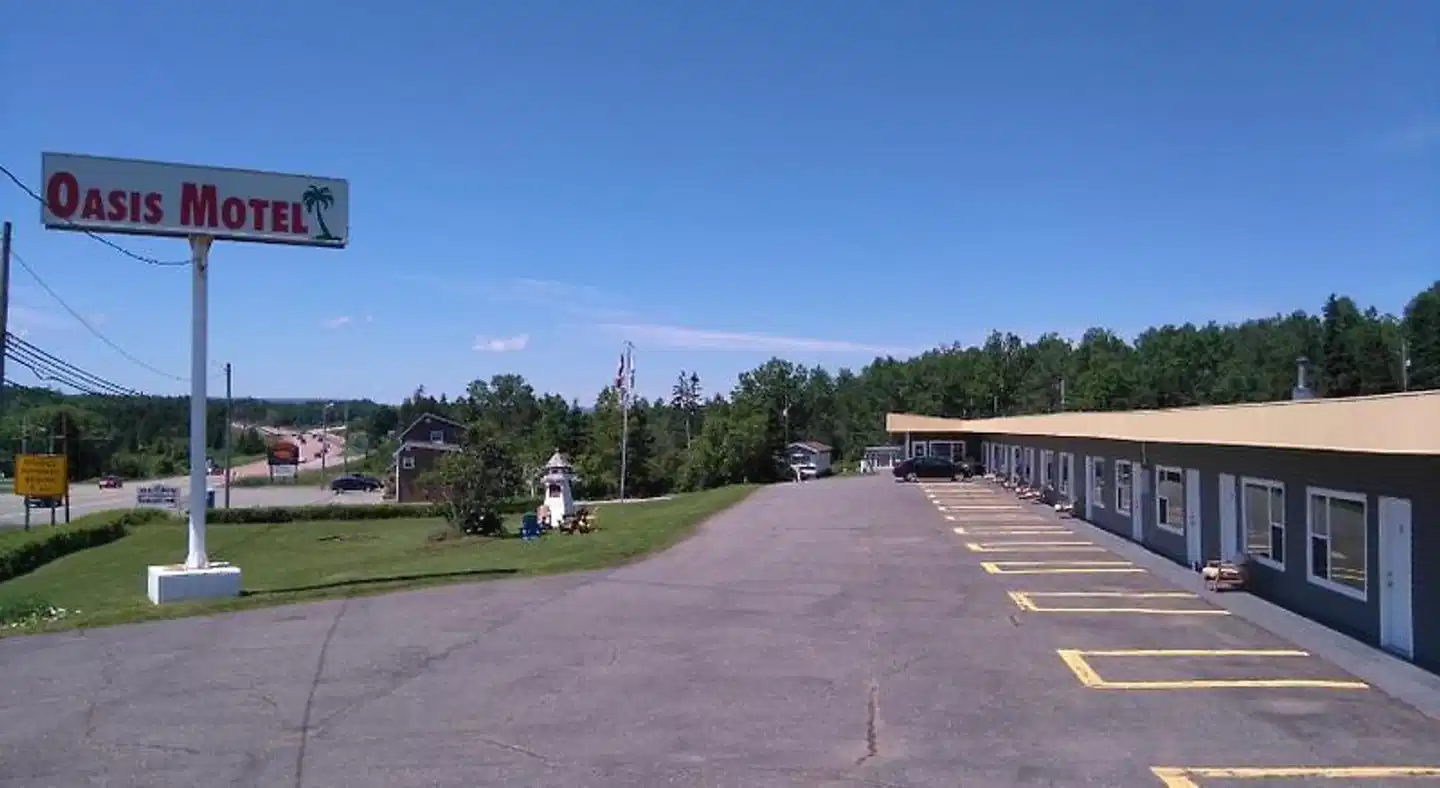 Oasis Motel Landschaft