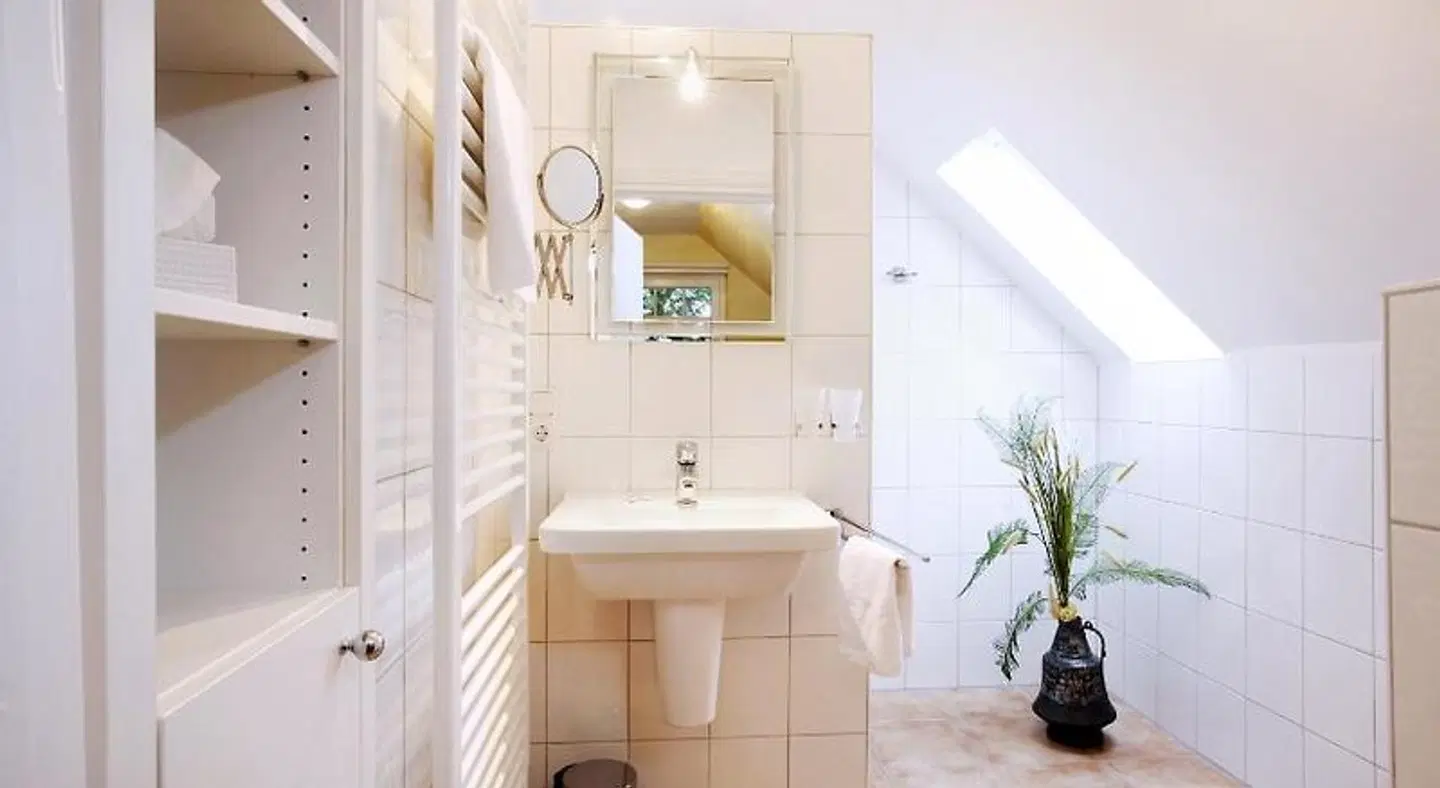 Bauerncafé & Pension Drostenhof Badezimmer