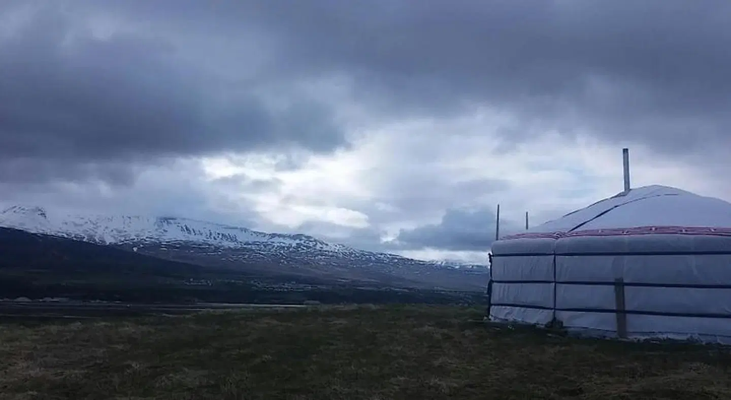 Iceland Yurt LANDSCAPE